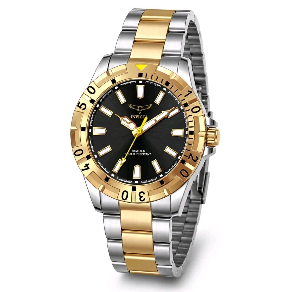 Invicta Specialty I Men's Watch 42mm Black Two Tone 69037 Brand New
